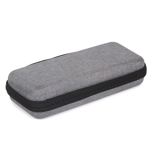 Unigear Polyester Eva Pencil Case Pen Pouch Holder Bag Stationery Box Large Storage Eva Hard Shell for School Supplies Office Stuff (Light Gray) (Blue) - Image 3