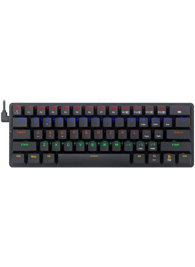 REDRAGON Elise Pro K615P-KBS Mechanical Keyboard, Blue Key Switches, Hot-Swappable, Tri-Mode Connectivity BT5/2.4GHz Dongle/USB-C Cable, English Layout, 1600mAh Battery, Black  - Image 1