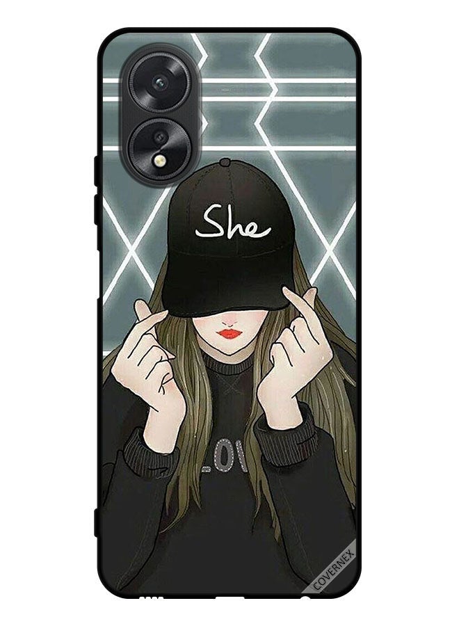 Covernex Protective Case Cover For Oppo A38 She On Cap - Image 1