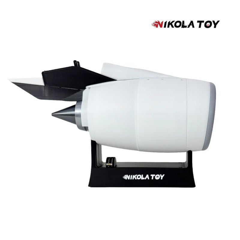 NIKOLATOY نموذج محرك توربوفان NIKOLATOY RR Trent 900 بحجم صغير، نموذج عالي التفاصيل لعشاق الطيران، مجموعة STEM متعددة الوظائف للمشاريع الإبداعية والاستكشاف (T900 بحجم صغير) (حجم صغير) - Image 5