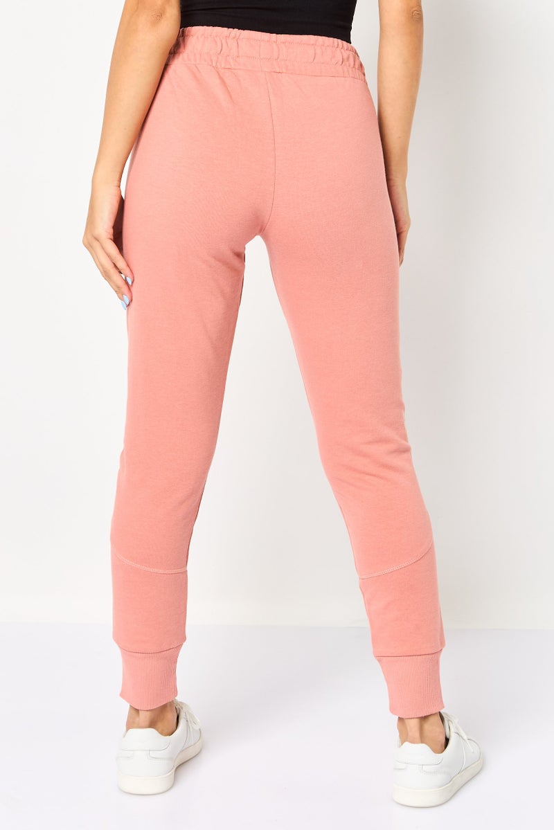 Hummel Women Sportswear Fit Training Sweatpants, Dusty Pink - Image 3