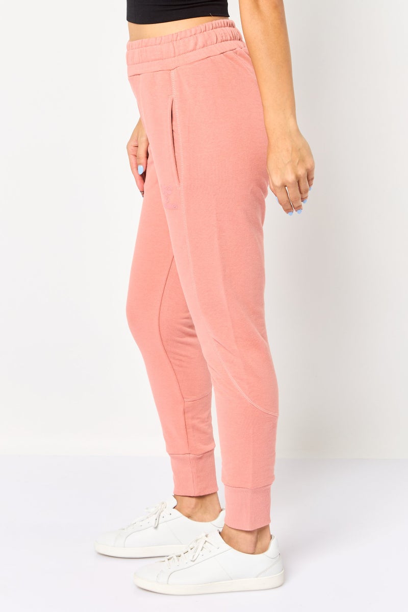 Hummel Women Sportswear Fit Training Sweatpants, Dusty Pink - Image 2