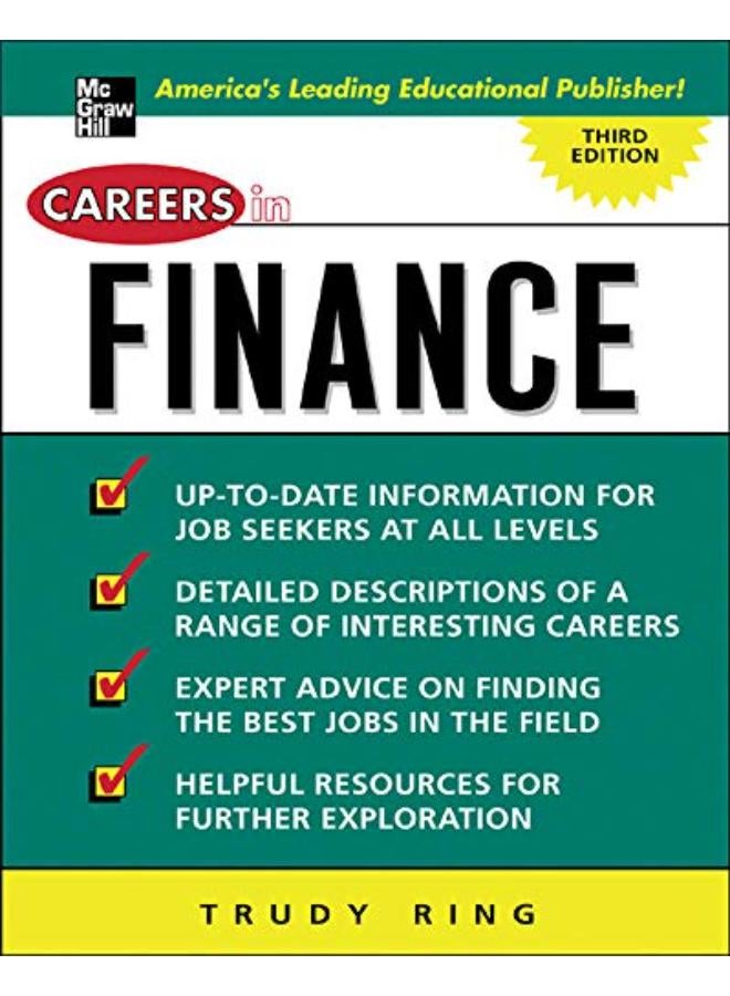 Careers in Finance (Careers in... Series) 