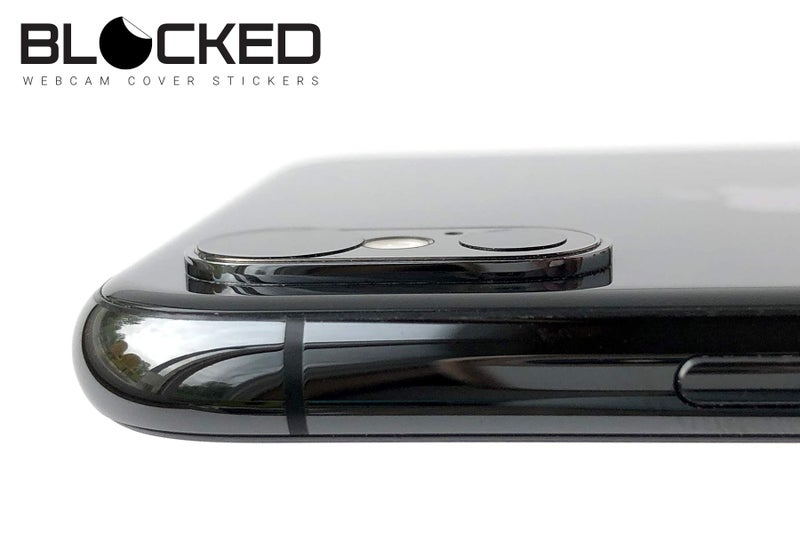 BLOCKED Stackable Webcam/Camera Vinyl Covers | 95 Low-Tack Restickable Webcam Stickers | 5-Sizes | Black 95-Pack (Ultra Glossy) - Image 5