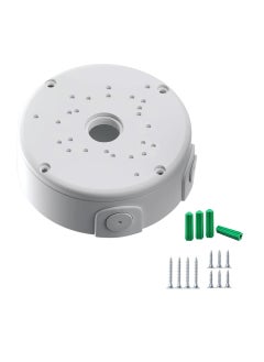 ESPANIA CCTV Camera Metal Box Round (Water & Dust Proof)  - Image 1
