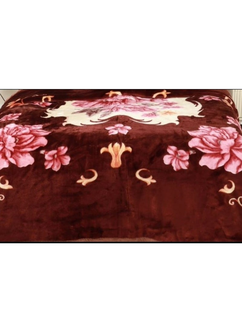 Single size soft design bed blanket 160 x 230 cm weight 4 kg multi-colored - pzsku/ZB4EB59B6BF17CFA9DA2FZ/45/_/1726143893/07f7a5f0-0585-4c37-9a2e-f19bb38598fe