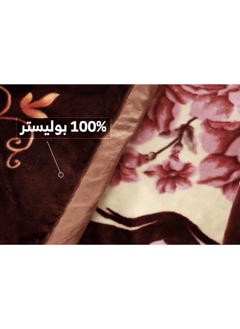 Single size soft design bed blanket 160 x 230 cm weight 4 kg multi-colored - pzsku/ZB4EB59B6BF17CFA9DA2FZ/45/_/1726143958/6da731d5-bf55-4a35-ade5-7026f0013217