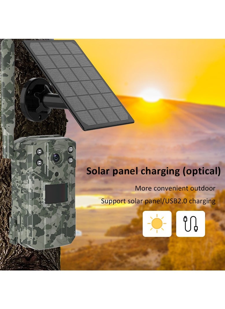 AROAQ Wild Waterproof Hunting Camera HD Infrared Night Vision Animal Sensing Outdoor Orchard Security Monitoring  - Image 1