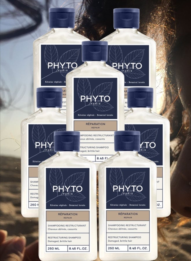 Phyto 7 Pieces Phyto Paris Repair Shampoo 250ML - Image 1