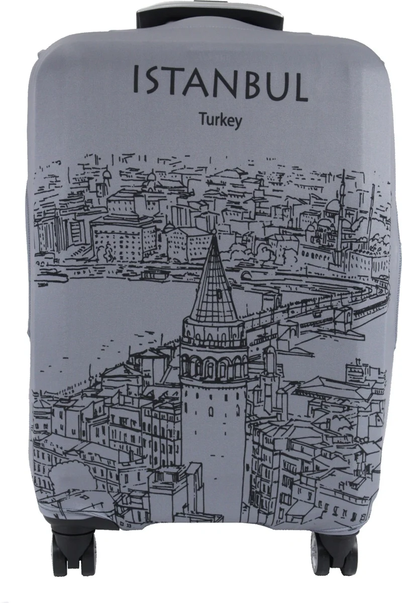 My Saraciye 80 Luggage Cover, Suitcase Cover - Galata Karakalem 80