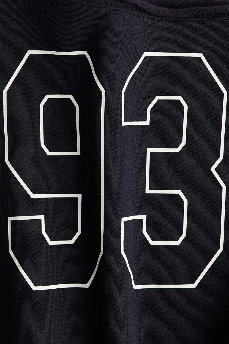 H&M Oversized one-shoulder sweatshirt