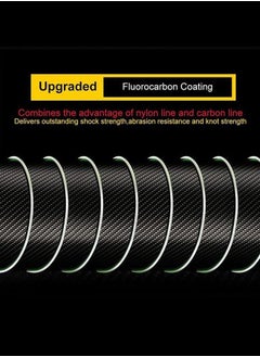 NYLON LINE String Fishing Line Cord Clear Fluorocarbon Strong Monofilament Wire Flexible Wear-Resistant Super Pulling Force Cut For Hanging Decorations Beading Crafts Kite -500M  - Image 2