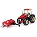 Tonka Steel Classics Farm Tractor  Plow Made with Steel  Sturdy Plastic Red Toy Truck Boys and Girls Toddlers Ages 3 Farm Truck Toddlers Birthday Gift Christmas Holiday - Image 4