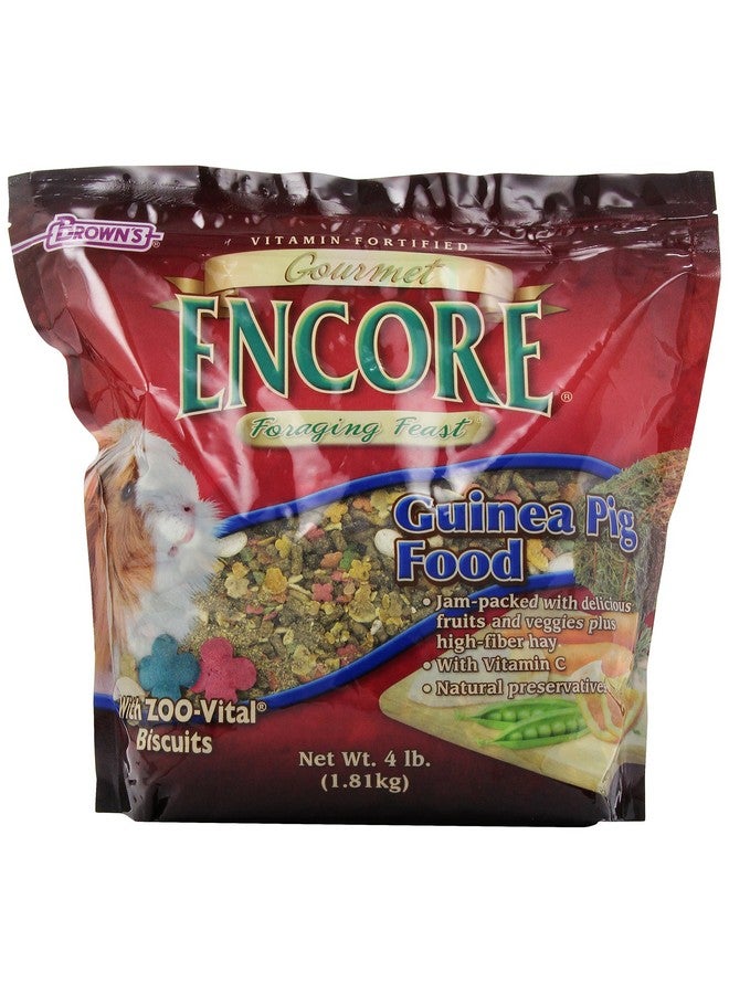 BROWN'S F.M.Brown'S Encore Gourmet Guinea Pig Food, 4 Lb - Image 1