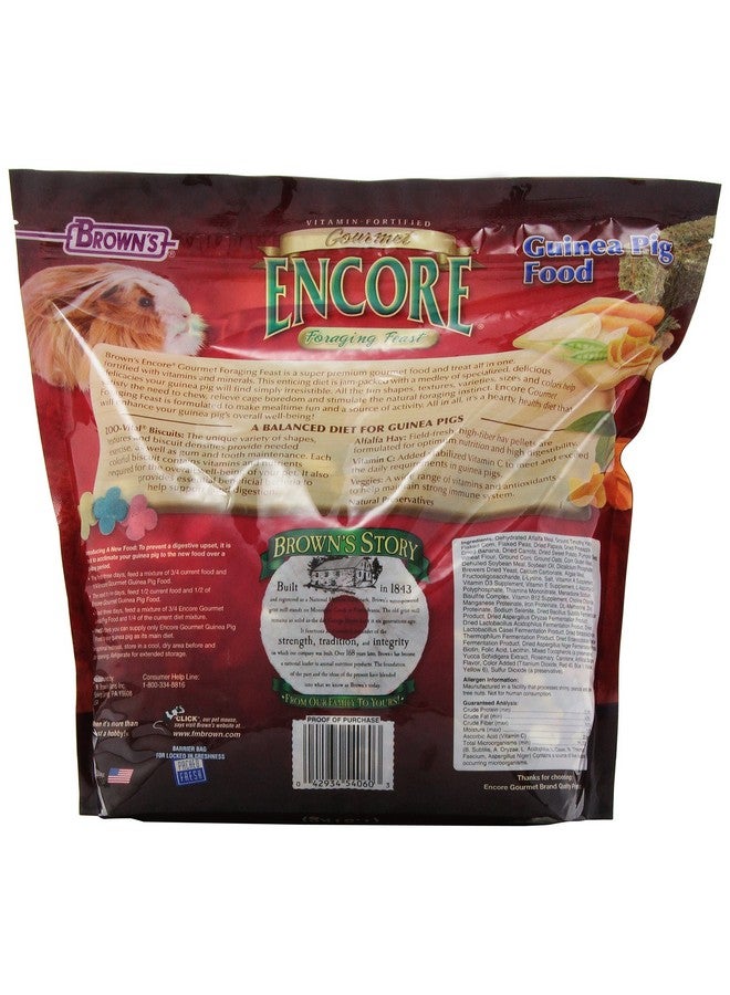 BROWN'S F.M.Brown'S Encore Gourmet Guinea Pig Food, 4 Lb - Image 2