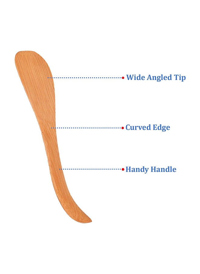 Home Pro Homepro Paddle Spreader Versatile Paddle Spreader - Perfect For Cooking & Spreading Paddle Spreader - Kitchen Essential Versatile Kitchen Helper Paddle Spreader - Handy Cooking Companion 17x3 cm Beige  - Image 5