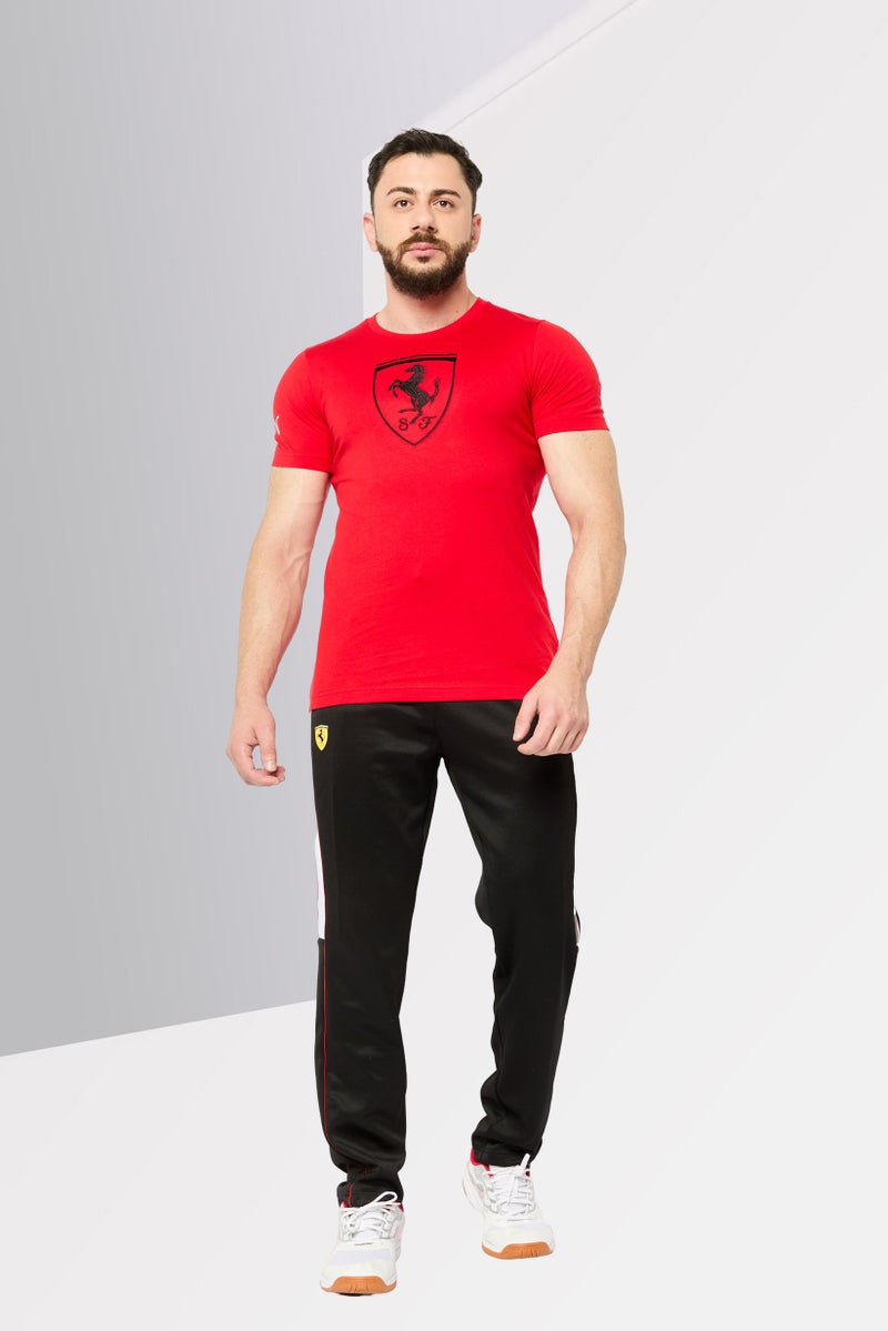 Puma x Scuderia Ferrari Men Sportswear Fit Race MT7 Training Track Pants, Black - Image 2