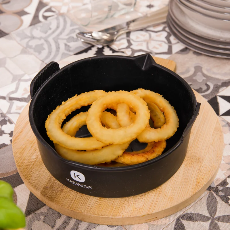 Simply Kitchen Round Silicone Baking Dish 19 Cm Black