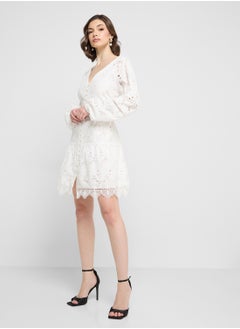 YAS Yasivalu Long Sleeve Dress  - Image 4