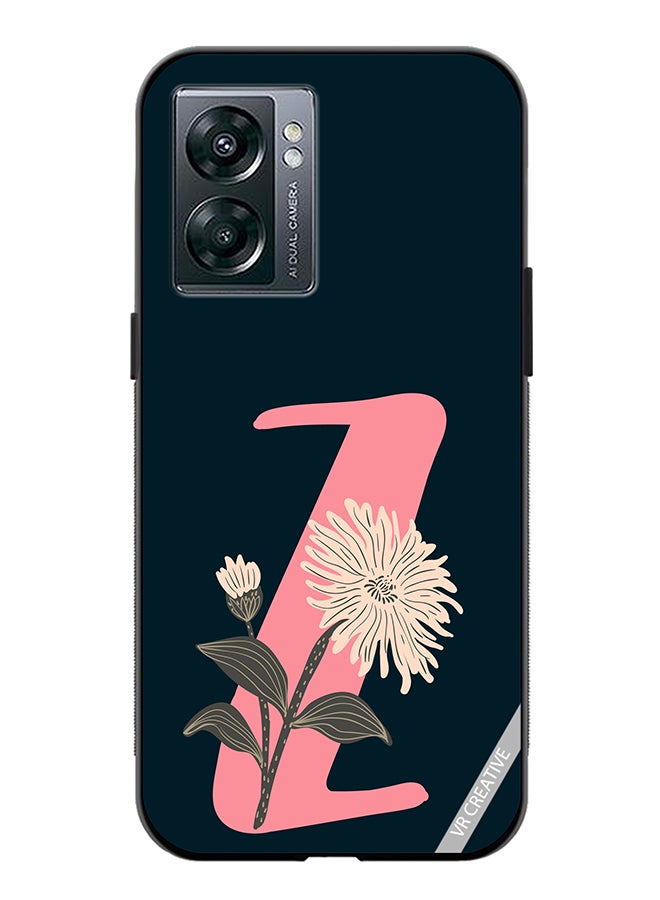 VR CREATIVE Protective Case Cover For Oppo A57 5G Alphabet Z Design Multicolour - Image 1