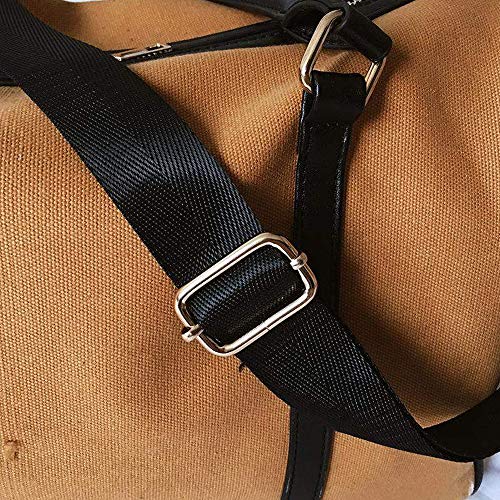 Hysagtek 50 Pcs 1 Inch Metal Adjustable Slide Adjusters Slide Buckle Strap Triglides Slides Metal Tri Glide for Making Handbag, Backpack, Luggage Bag - Image 5