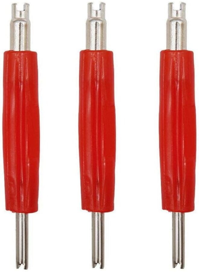 Generic Dual Single Head Valve Core Remover Tire Repair Tool for Air Condition Bicycle Motorcycle Car  - Image 1