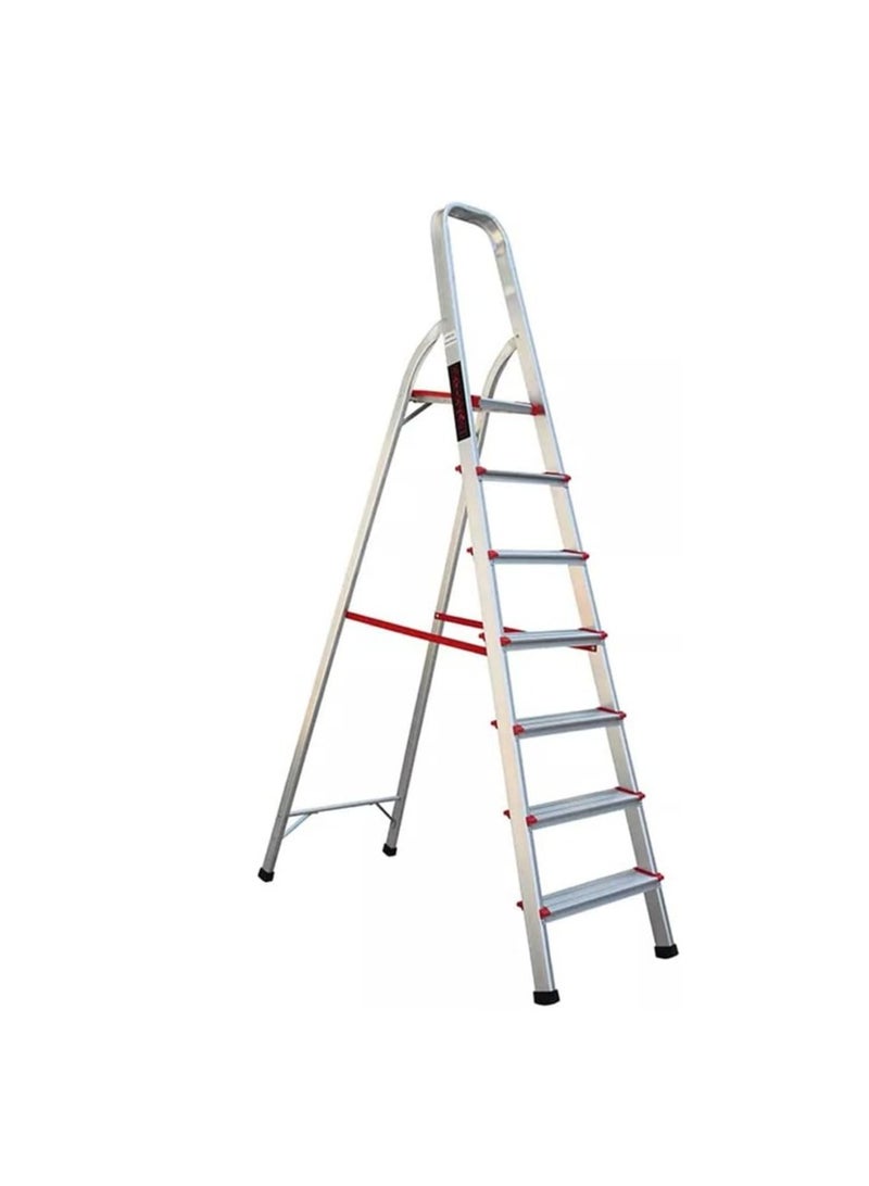 ABBASALI Aluminum Steps Household Ladder 7 Steps - Image 1