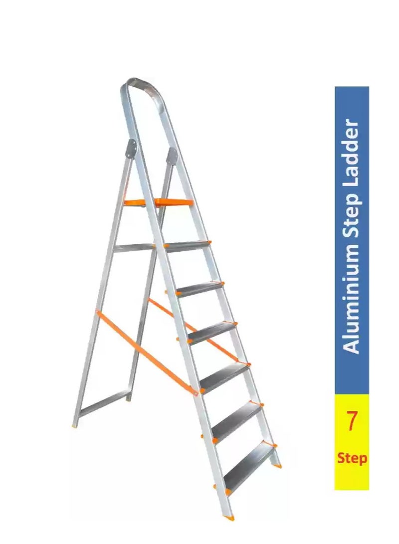 ABBASALI Aluminum Steps Household Ladder 7 Steps - Image 4