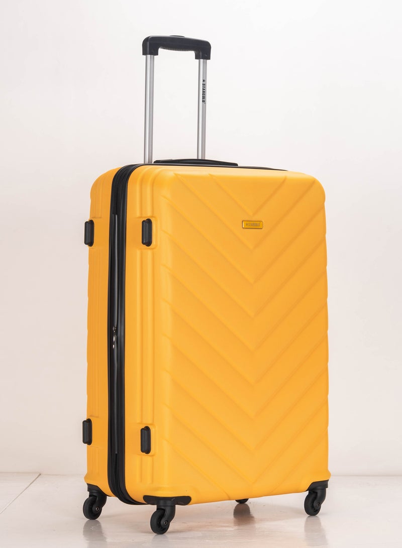 ستارجولد 4 عبوات من عربة أمتعة مقفلة ذات رقم دوار للجانب الصلب - Image 3