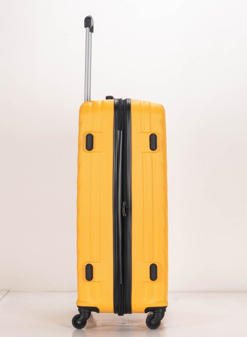 ستارجولد 4 عبوات من عربة أمتعة مقفلة ذات رقم دوار للجانب الصلب - Image 5