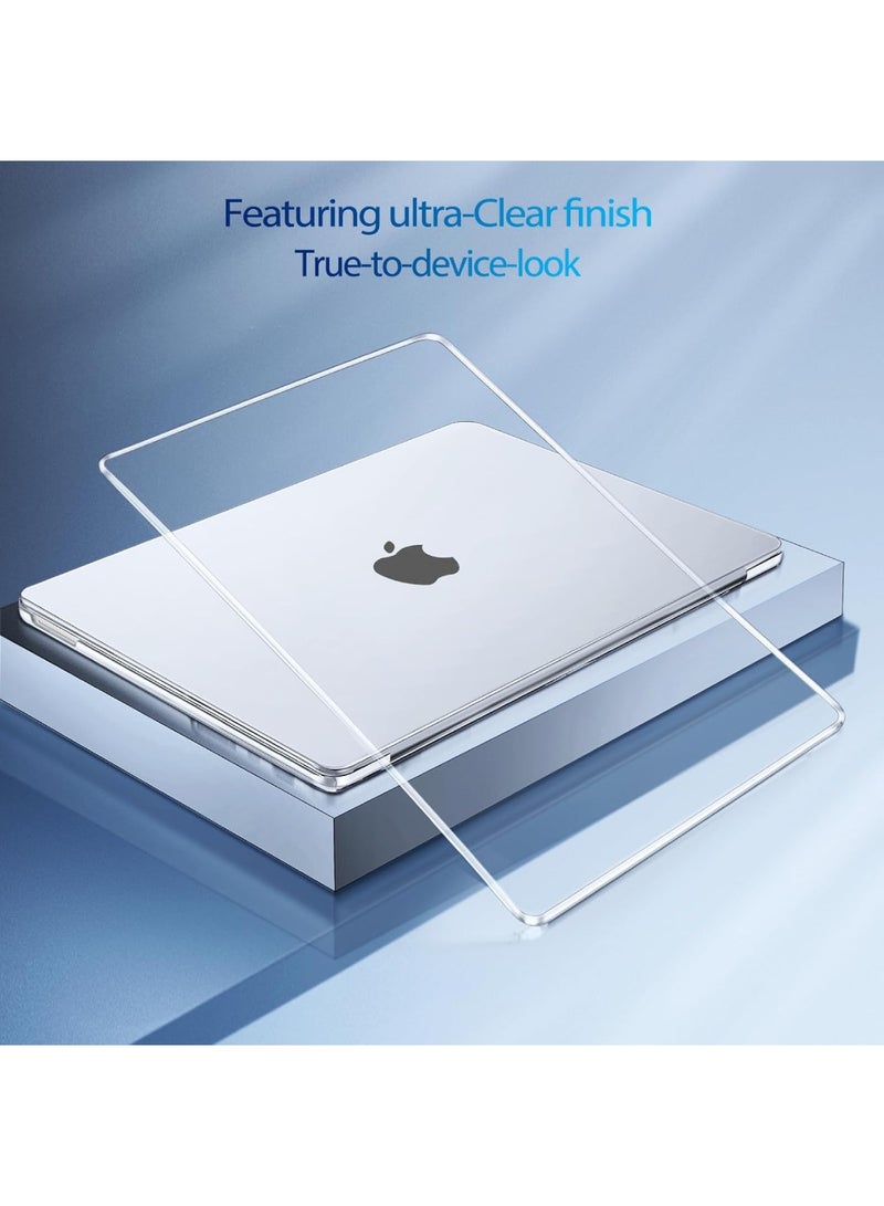اووكاي متوافق مع حافظة MacBook Neo مقاس 13 بوصة إصدار 2026 موديل A3404، غطاء صلب شفاف، غطاء حماية صلب مقاوم للخدش (شفاف كريستالي) - Image 2