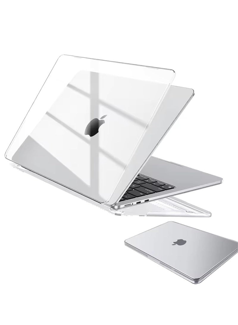 اووكاي متوافق مع حافظة MacBook Neo مقاس 13 بوصة إصدار 2026 موديل A3404، غطاء صلب شفاف، غطاء حماية صلب مقاوم للخدش (شفاف كريستالي) - Image 1