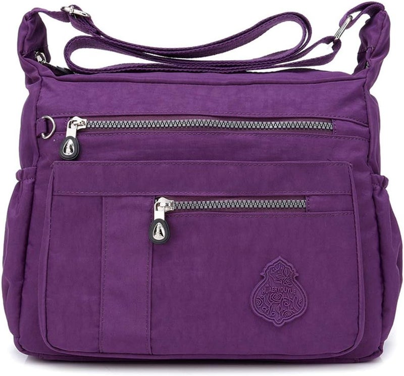 MINTEGRA Store Crossbody Bag for Women Nylon Waterproof Shoulder Purse Messenger Bag Lightweight Pocketbooks - Image 1
