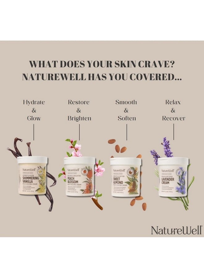 NATURE WELL Lavender Smooth & Soften Moisturizing Cream For Face, Body, & Hands, Infused With Natural Oils & Extracts, Restores Skin Moisture Barrier, 16 Oz. - Image 2