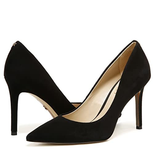 Sam Edelman Womens Classic Hazel Pump, Black Suede, 9.5 US - Image 2