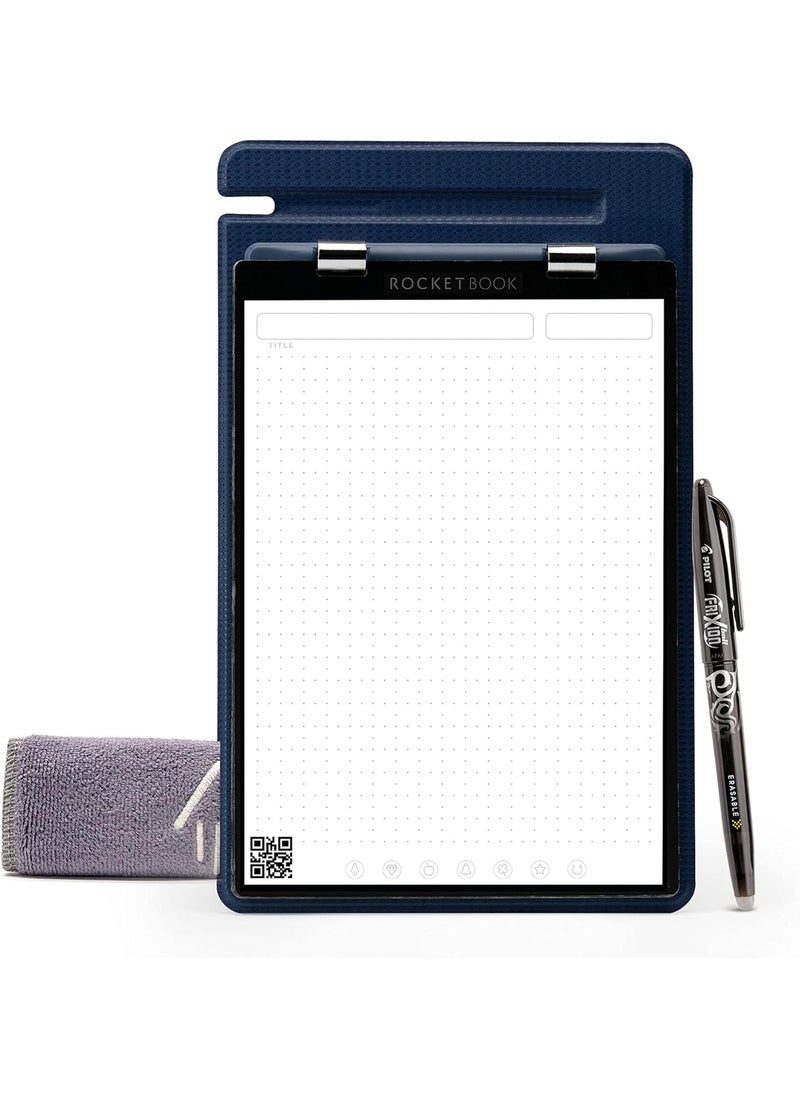Rocketbook Rocketbook Orbit Legal Pad Executive  Smart Reusable Legal Pad  Navy LinedDotGrid  - Image 1