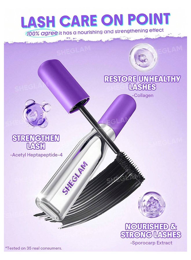 SHEGLAM Lashlighter Mega Boost Mascara black - Image 4