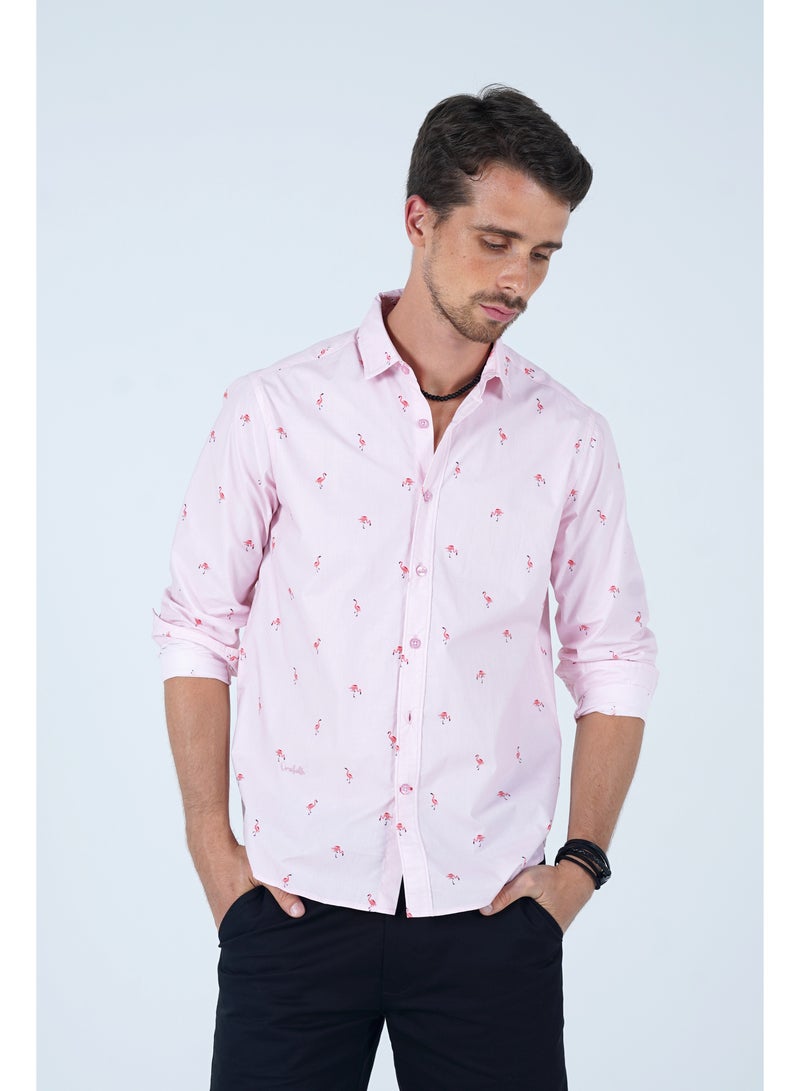 Orabelle The Flamingo Flock Shirt  - Image 1