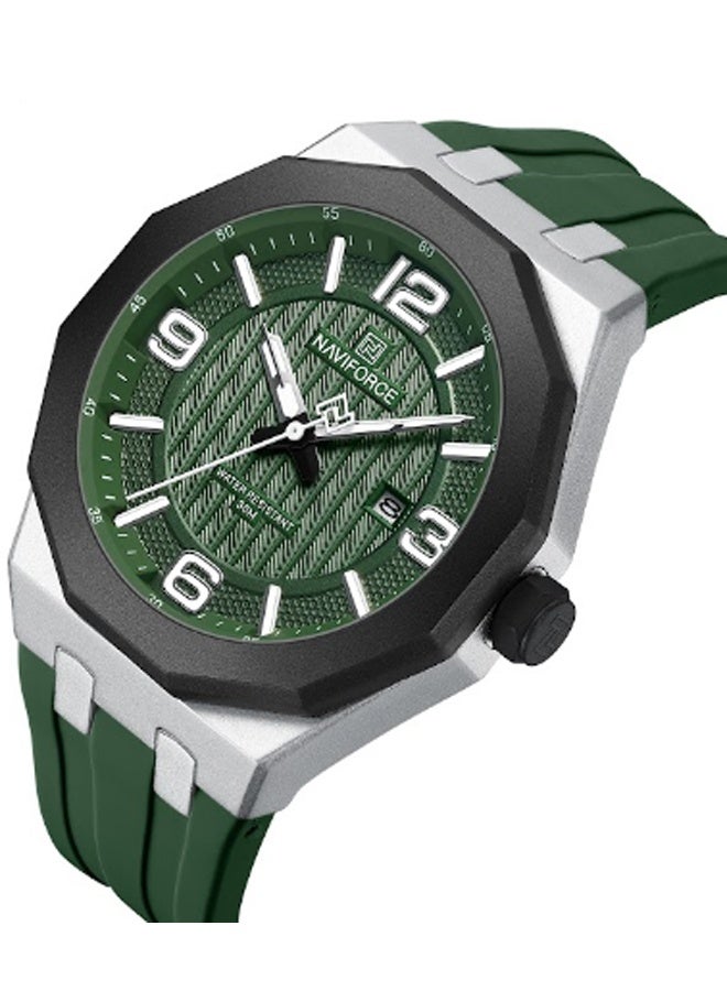 NAVIFORCE Men's Water Resistant Analog Luxury Sports Watch NF8079 - Image 2
