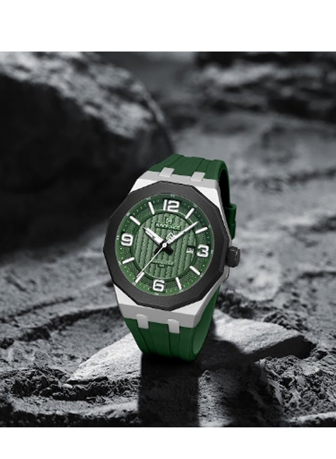 NAVIFORCE Men's Water Resistant Analog Luxury Sports Watch NF8079 - Image 3