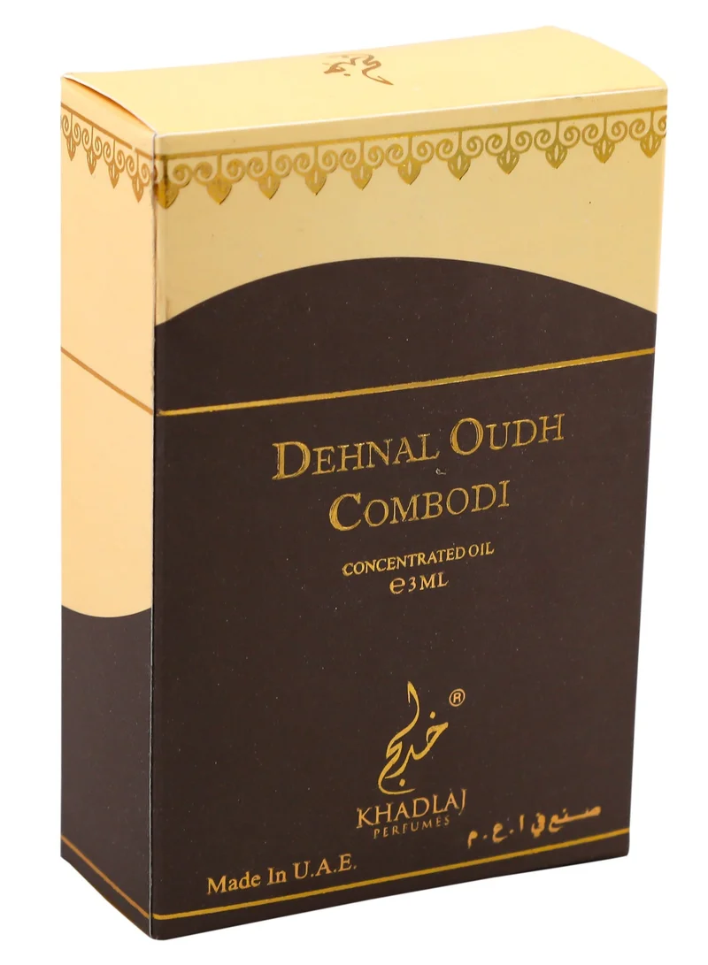 KHADLAJ PERFUMES DEHNAL OUDH COMBODI 3ML