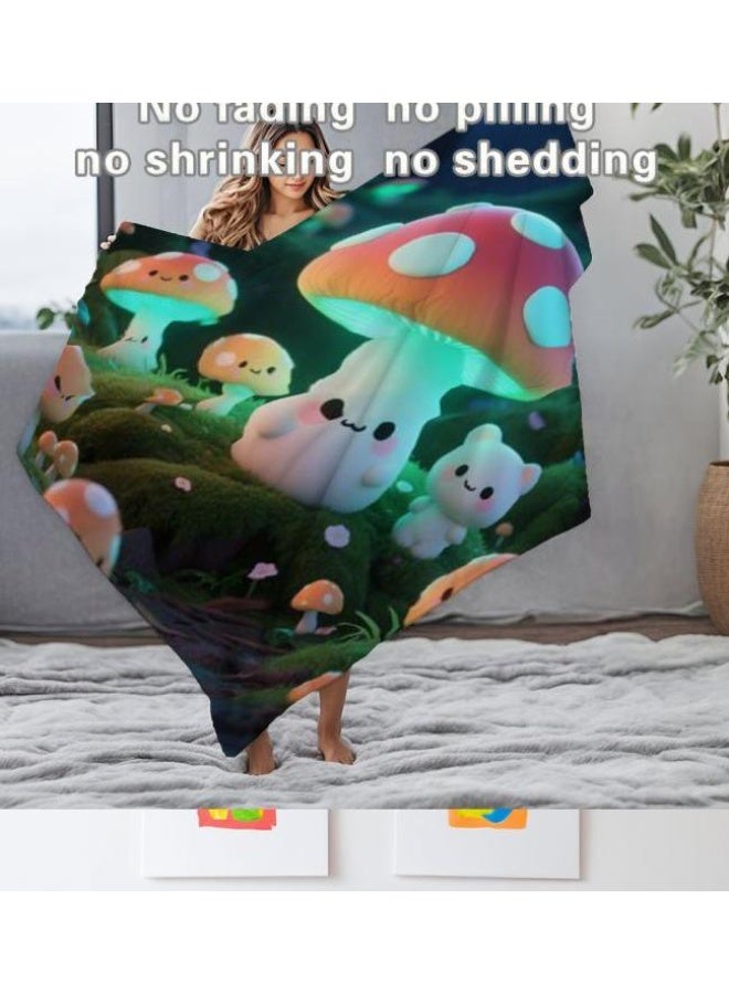 general Flannel thin blanket (warm and comfortable, suitable for sleep, gaming, dust removal and sandproof) 150cm*200cm - 377 - Image 2