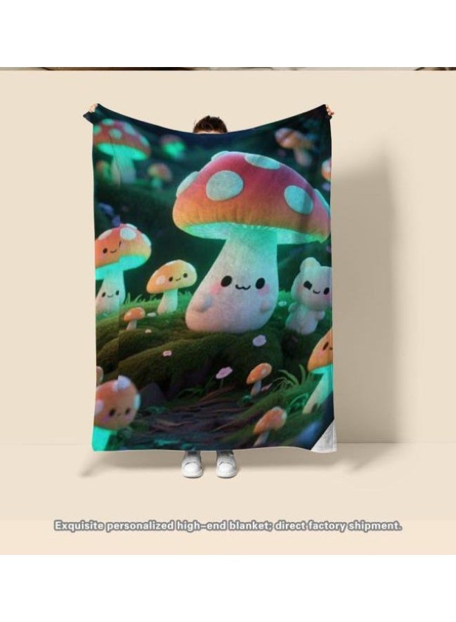 general Flannel thin blanket (warm and comfortable, suitable for sleep, gaming, dust removal and sandproof) 150cm*200cm - 377 - Image 1