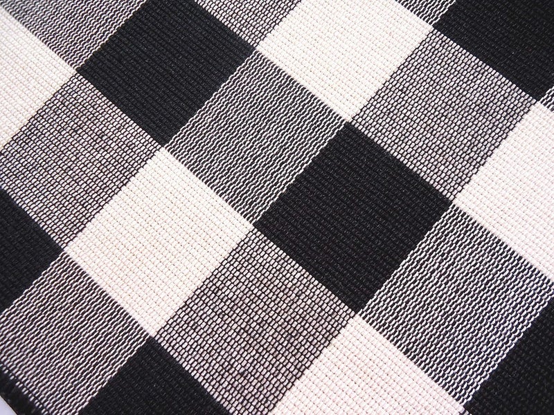 LEVINIS Plaid Placemats Set of 4 Buffalo Check Gingham Cotton Place Mats for Dining Table - Image 4