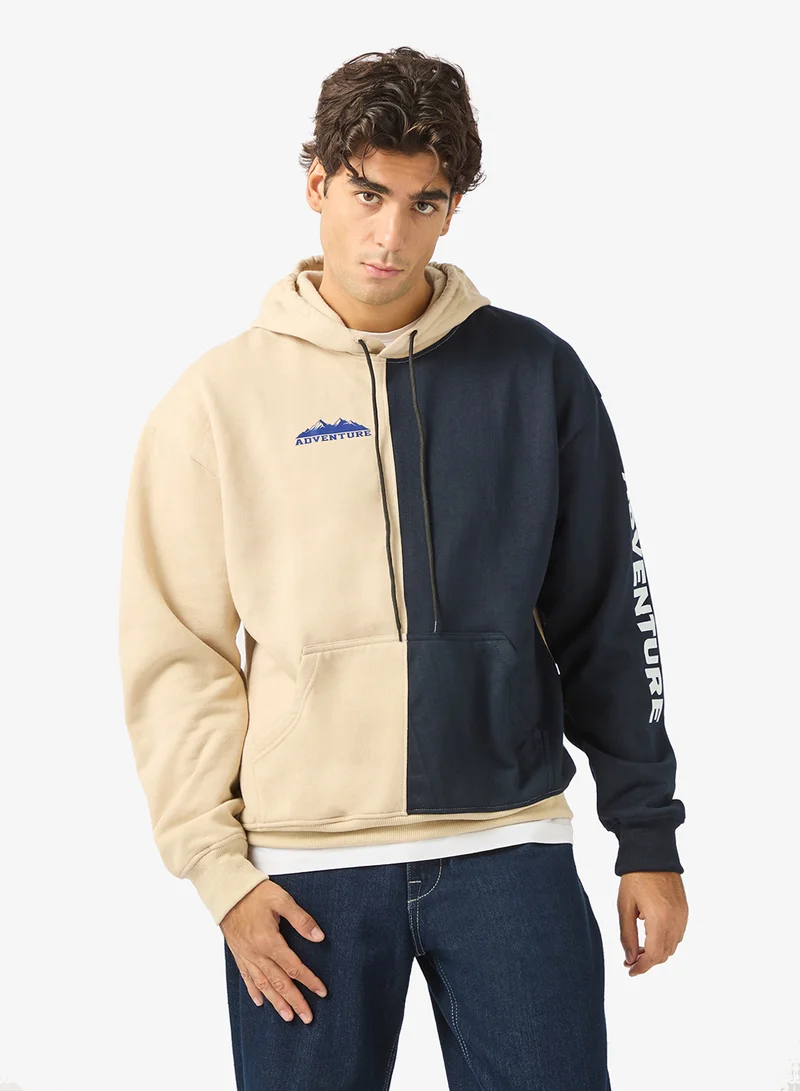 Graphic Print Hoodie