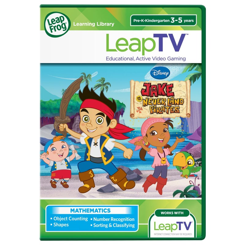 LeapFrog LeapTV Disney Jake and The Never Land Pirates Educational Active Video Game - Image 3