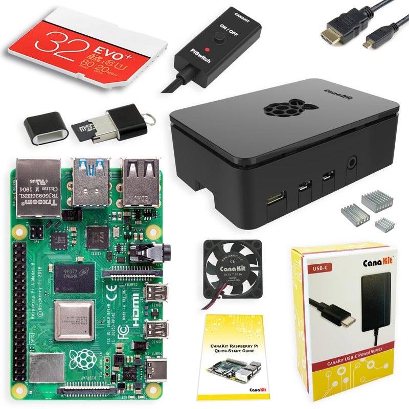 CanaKit مجموعة بدء تشغيل CanaKit Raspberry Pi 4 8GB - 8GB RAM - Image 2