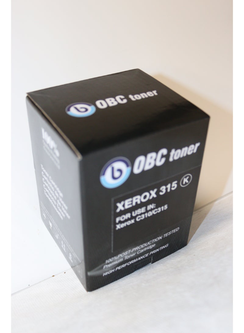 OBC Compatible Black Laser Toner Cartridge Replacement for Xerox 315 With Chip; Prints up to 2500 Professional-Quality Pages - Image 4