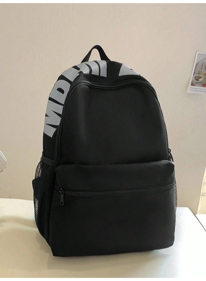 شيبشيب حقيبة ظهر رياضية مدرسية للأولاد والبنات بتصميم كوري بسيط - Image 1