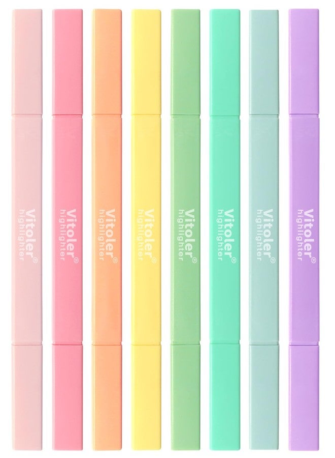 Vitoler Bible Highlighters,Assorted Colors Highlighters Dual Tip,Highlighter Set for Journaling Supplies - Image 1